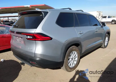 2024 Toyota Grand Highlander Xle z USA, uszkodzony, nr VIN 5TDAAAB53RS031964